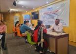 HEALTH CHECK UP CAMP ORGANISED BY MEDICAL DIVISION OF MMTC WITH PSRI HOSPITAL